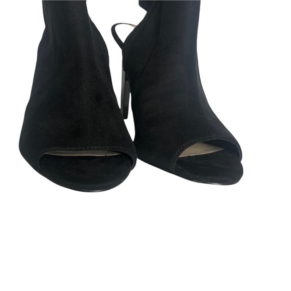 Nine West Lettie Knee High Peep Toe Boot Size 7 1/2 - Picture 8 of 10